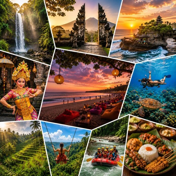 Best things to do in Bali including temples, volcanoes, waterfalls and islands